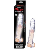 MAGIC PENIS EXTENDER & BALL STRAP 7.5"- CLEAR